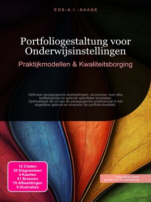 cover image of Portfoliogestaltung voor Onderwijsinstellingen